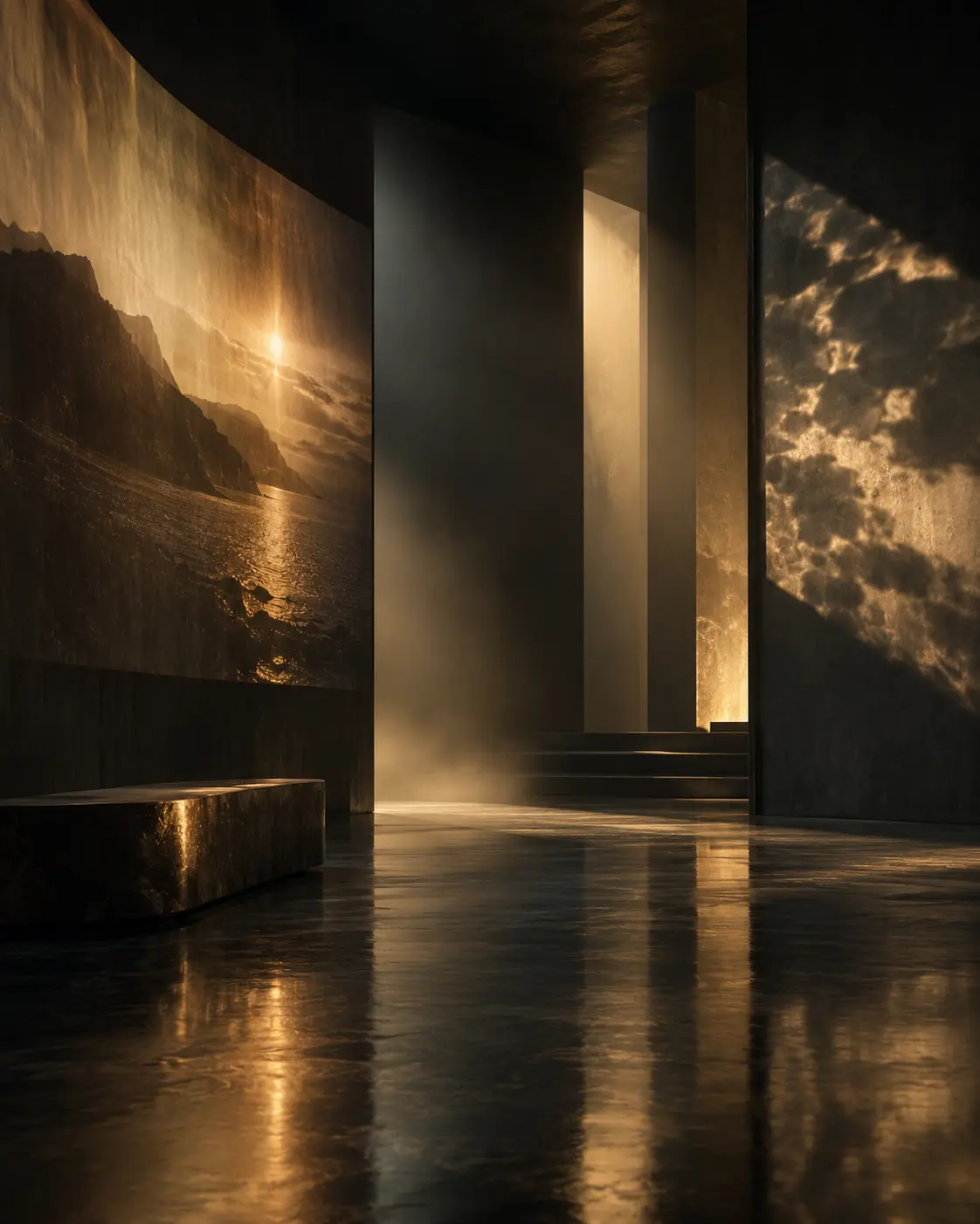 Cinematic Golden Light Installation Cinematic Golden Light Installation